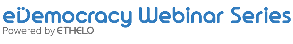 eDemocracy Webinar Series Logo